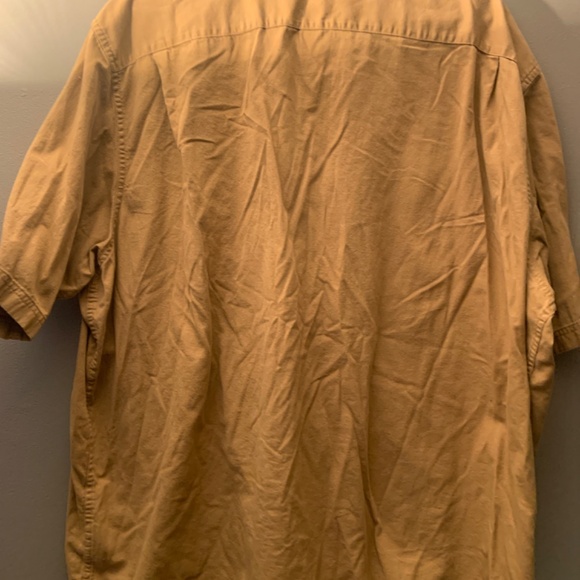Wrangler Men’s Brown / Dark Tan Button Down Shirt - Picture 5 of 5